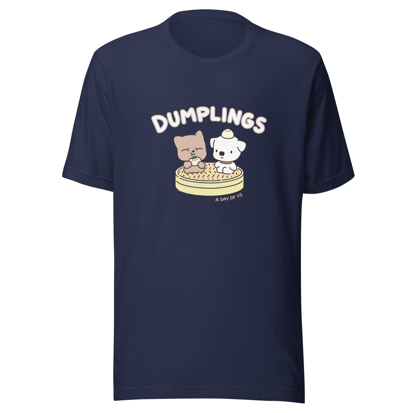 Unisex Dumplings t-shirt | A day of us